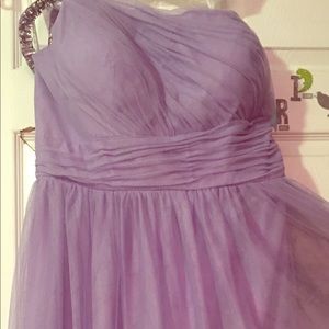Christina Wu Lilac Tulle Dress